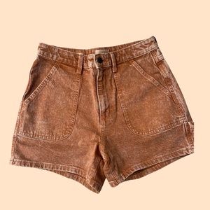 High Waisted carpenter shorts